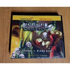 Simon R. Green Deathstalker Destiny Episode 1 Blood Debt (2006) Graphic Audio CD